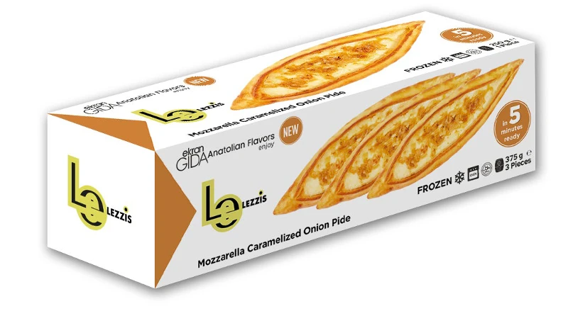 Mozzarella Caramelized Onion Pide